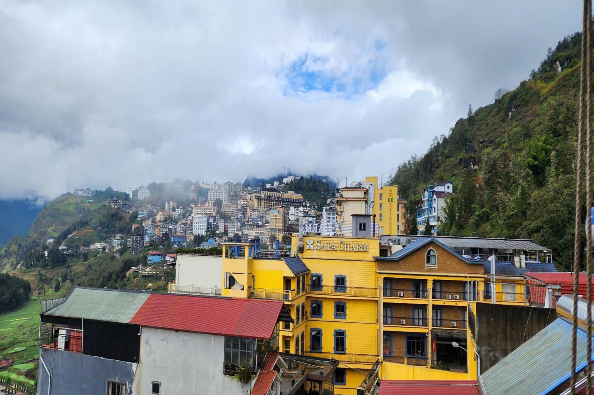 Sapa View Spring Garden Hotel Exterior foto