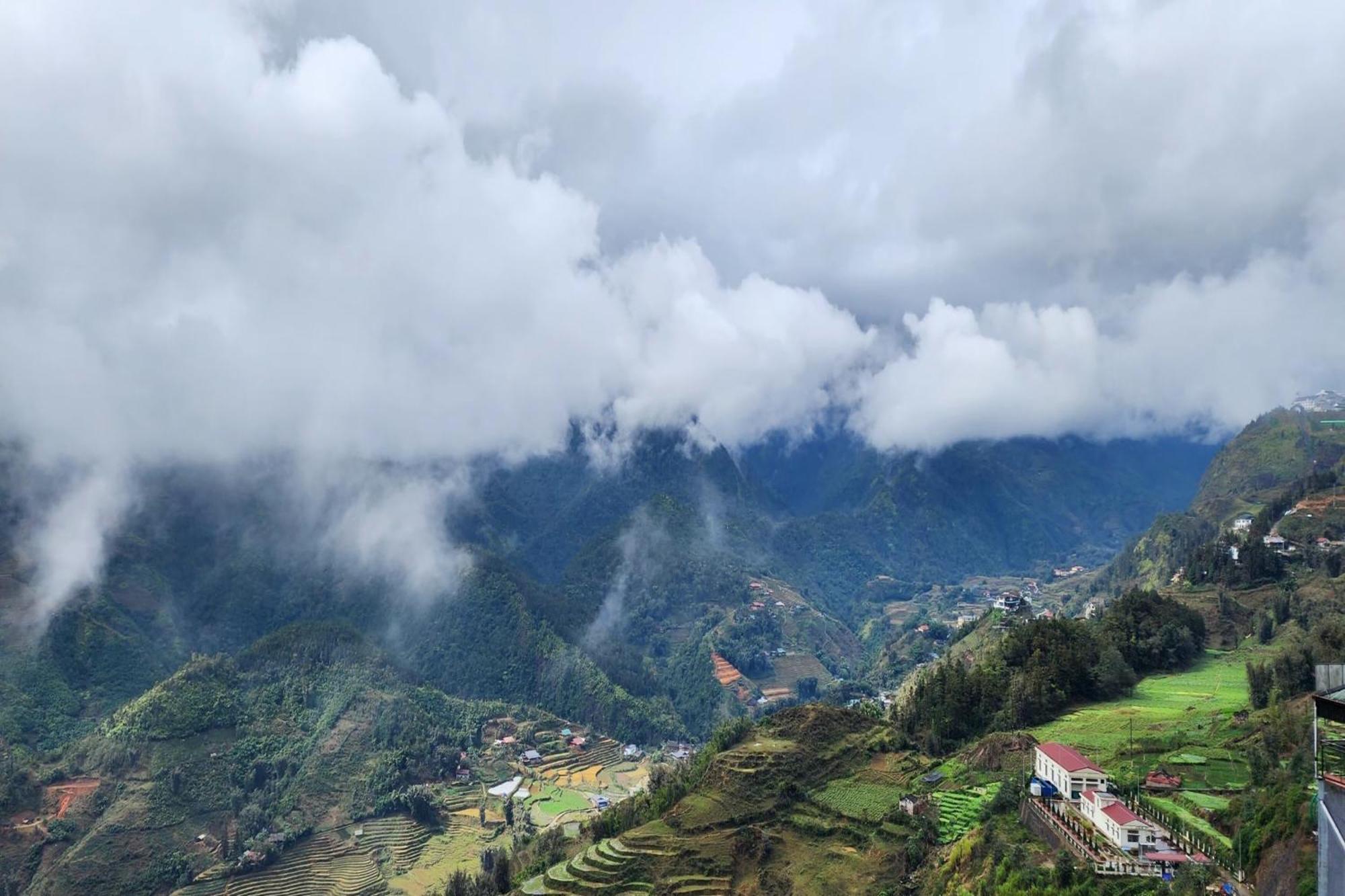 Sapa View Spring Garden Hotel Exterior foto